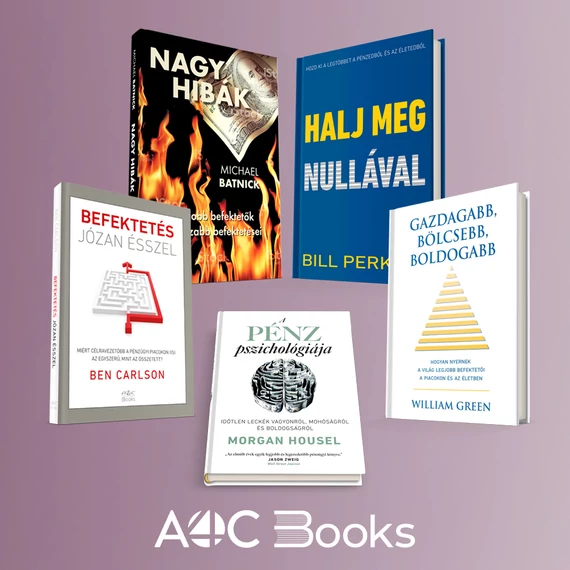 A befektetés pszichológiája könyvcsomag